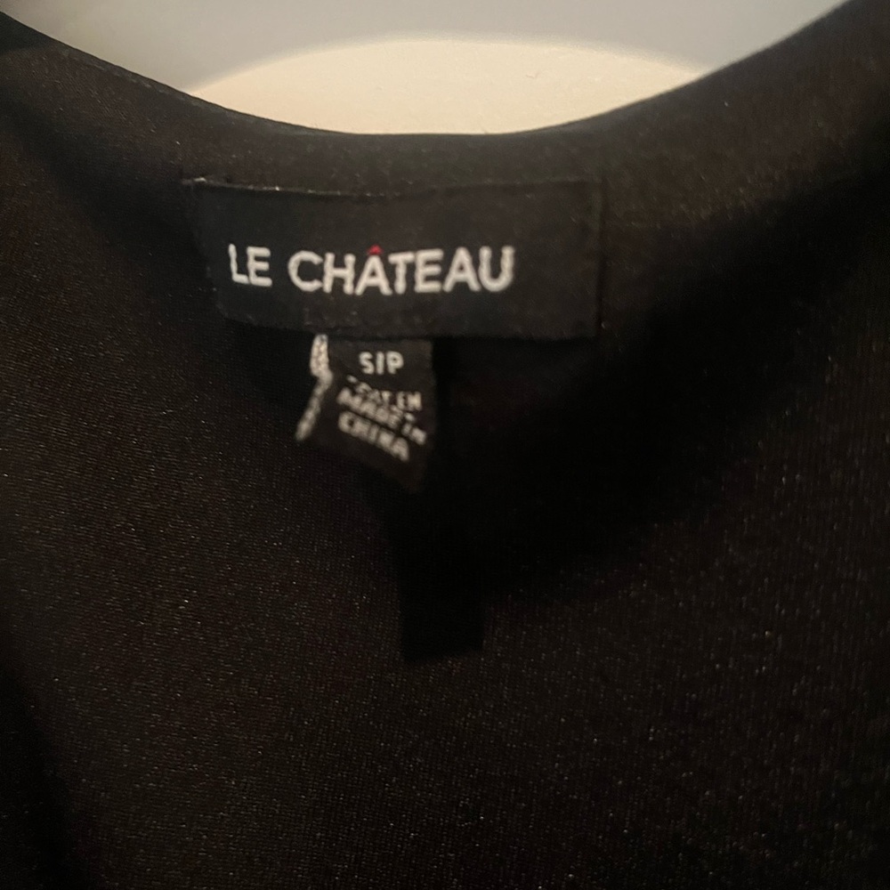 Le Chateau Classic Black Dress - Picture 3 of 4